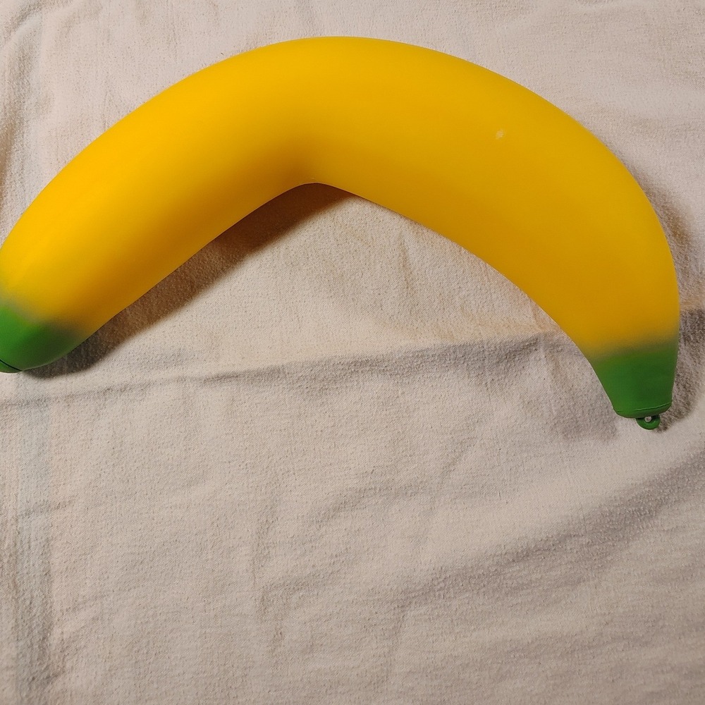 Schylling NeeDoh Booper Banana Fidget Toy Yellow Excellent Squishy Stress Relief